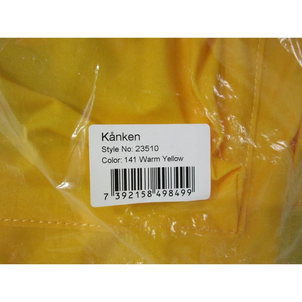 Fjallraven Kanken Backpack Unisex 16L Warm Yellow New Classic 23510 Outdoor Bag